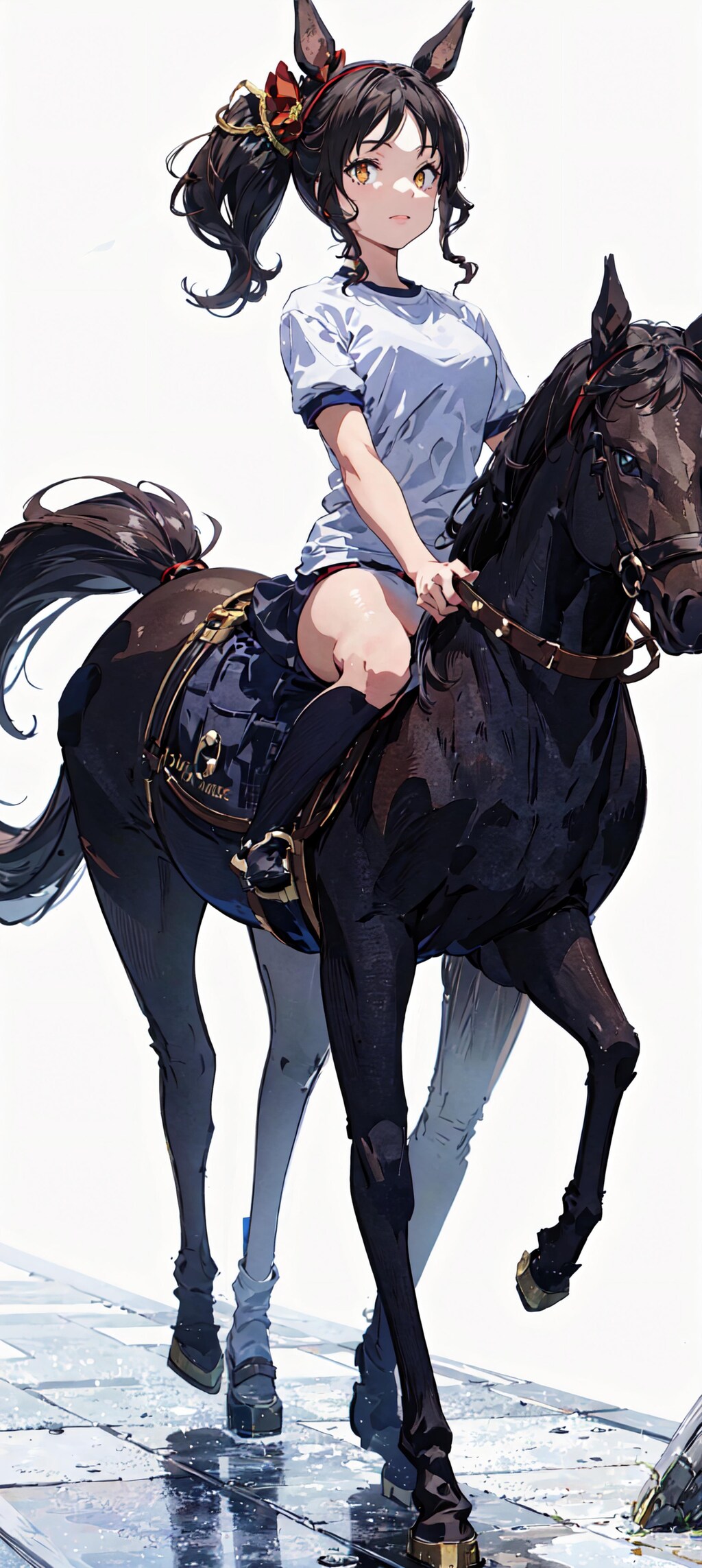 マーベラスサンデー本馬場入場です