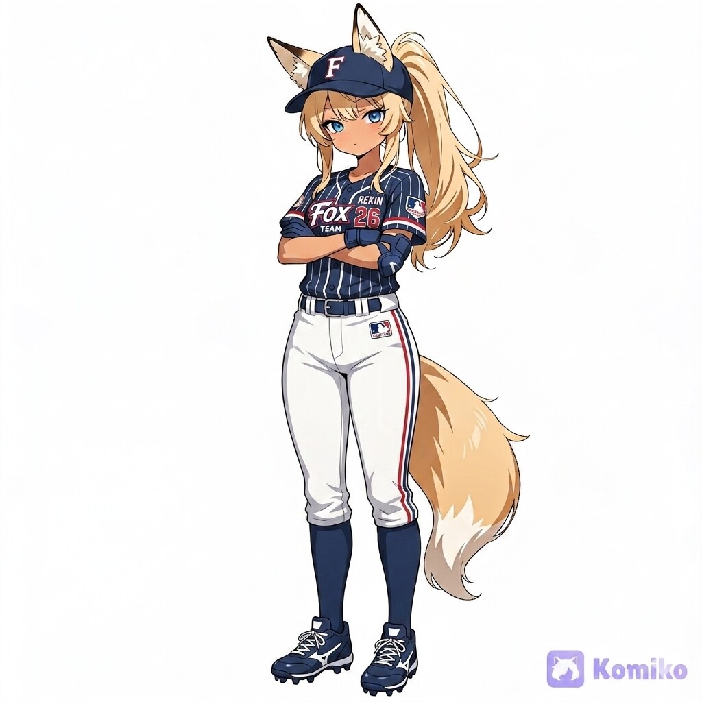 Keiko, the softball baseball player.