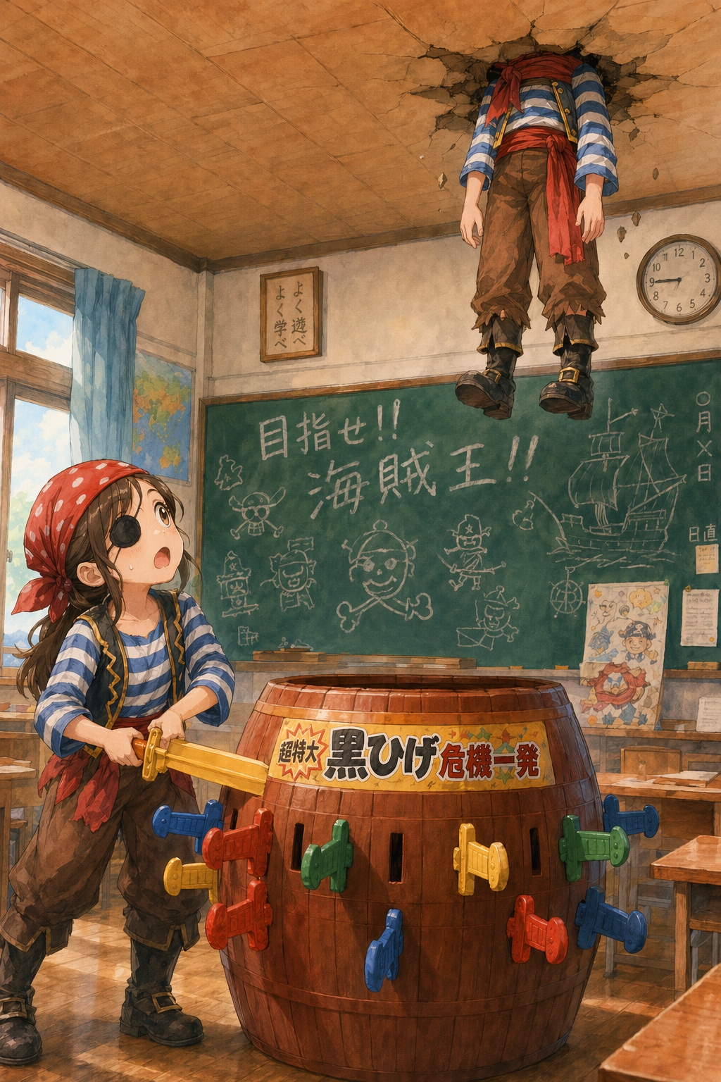 危機一髪な少女