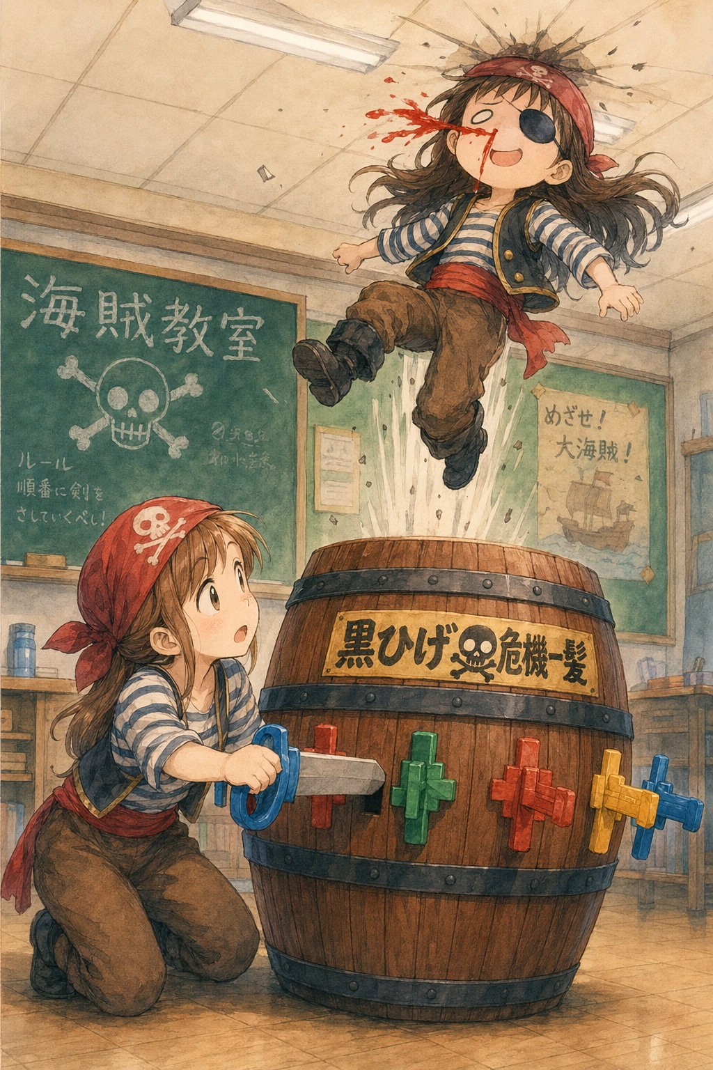 危機一髪な少女