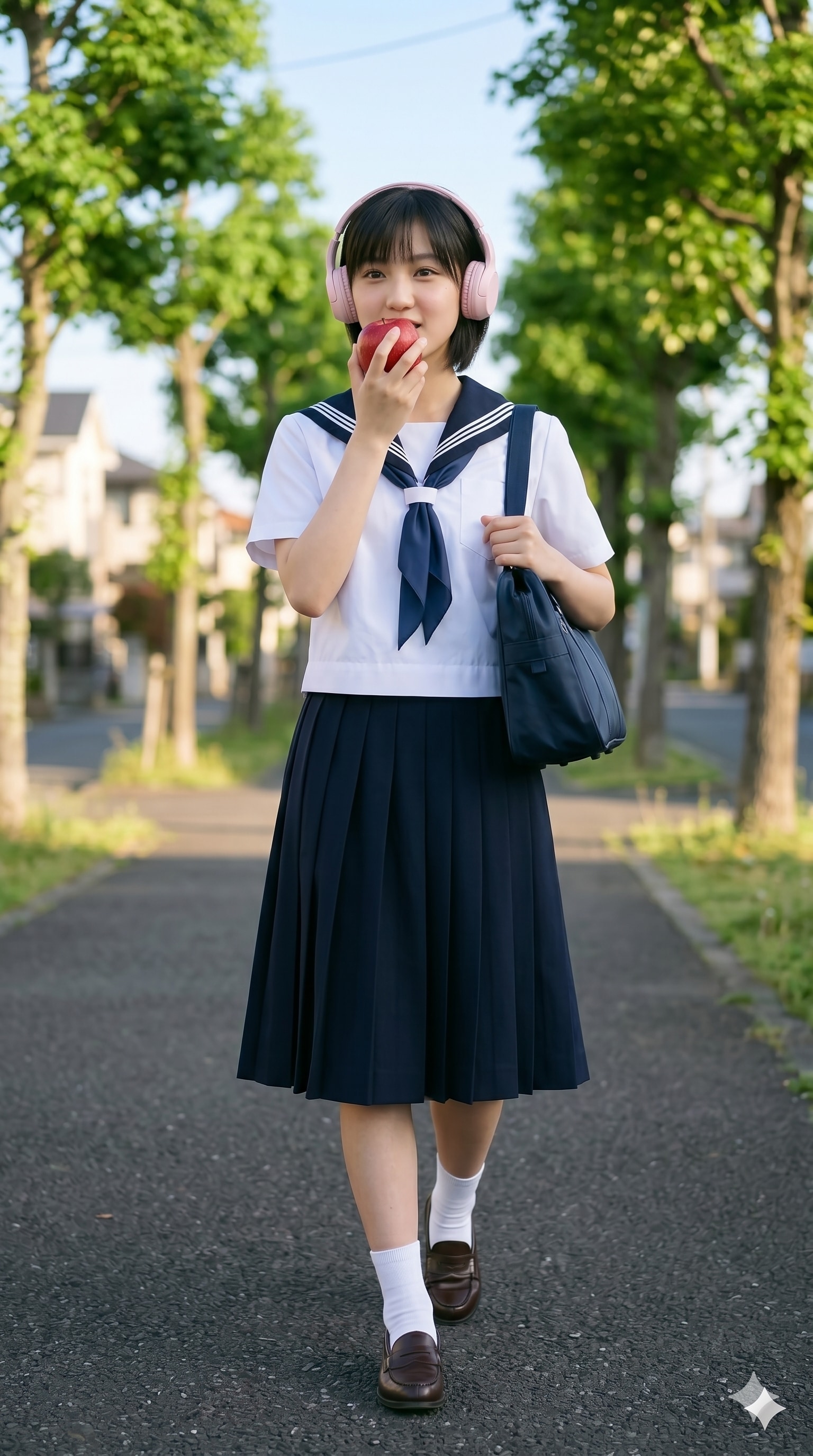 普通の美少女　りんご