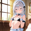メイドビキニな雪乃 2枚目