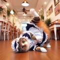メイドカフェで働かされる猫 7枚目