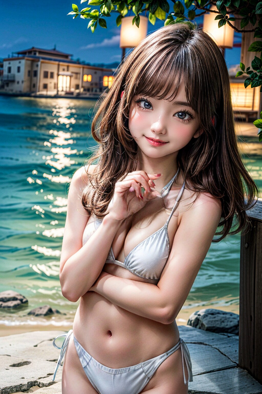 日が暮れてきたね。