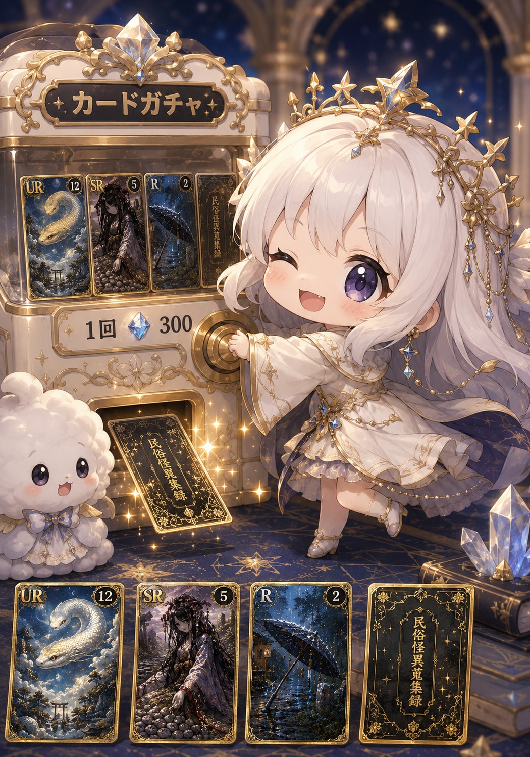 トレカガチャ♪