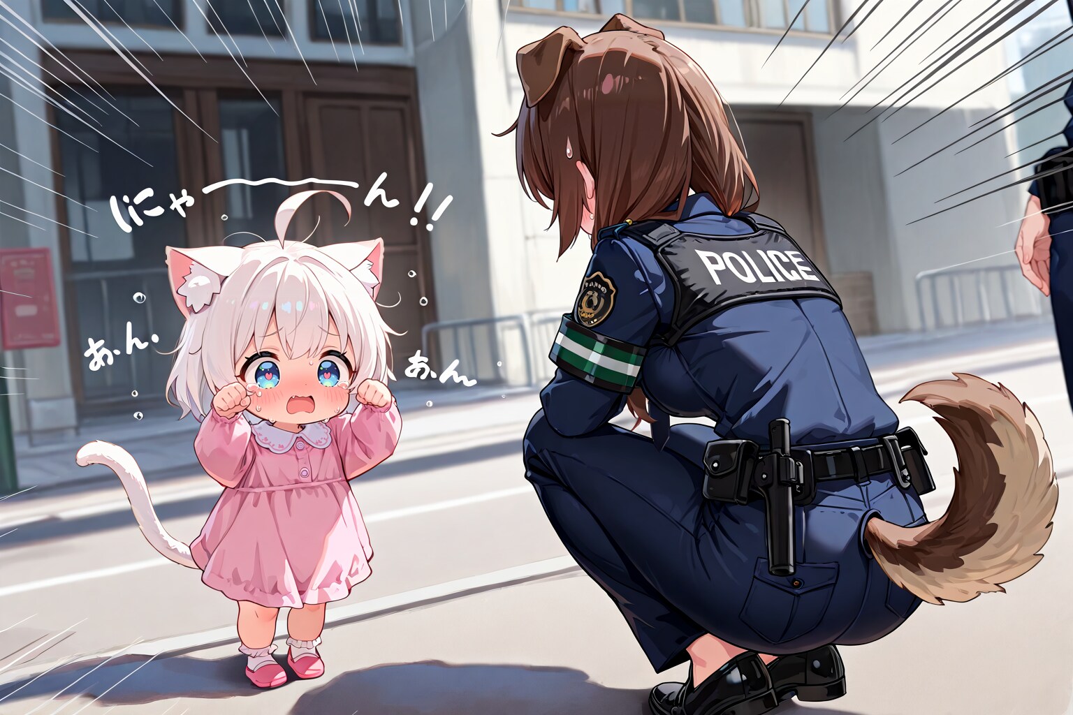 犬のおまわりさん