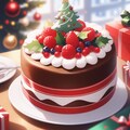 クリスマスケーキたべたひ…　241225 2枚目