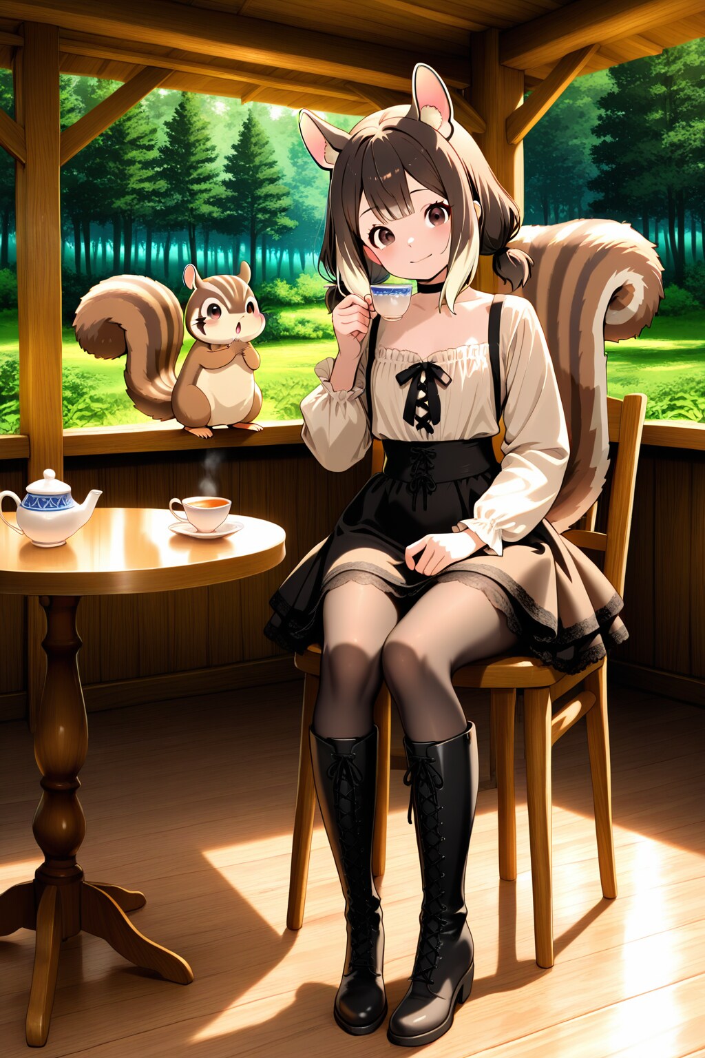 シルちゃん《おいでよ どうぶつの娘》