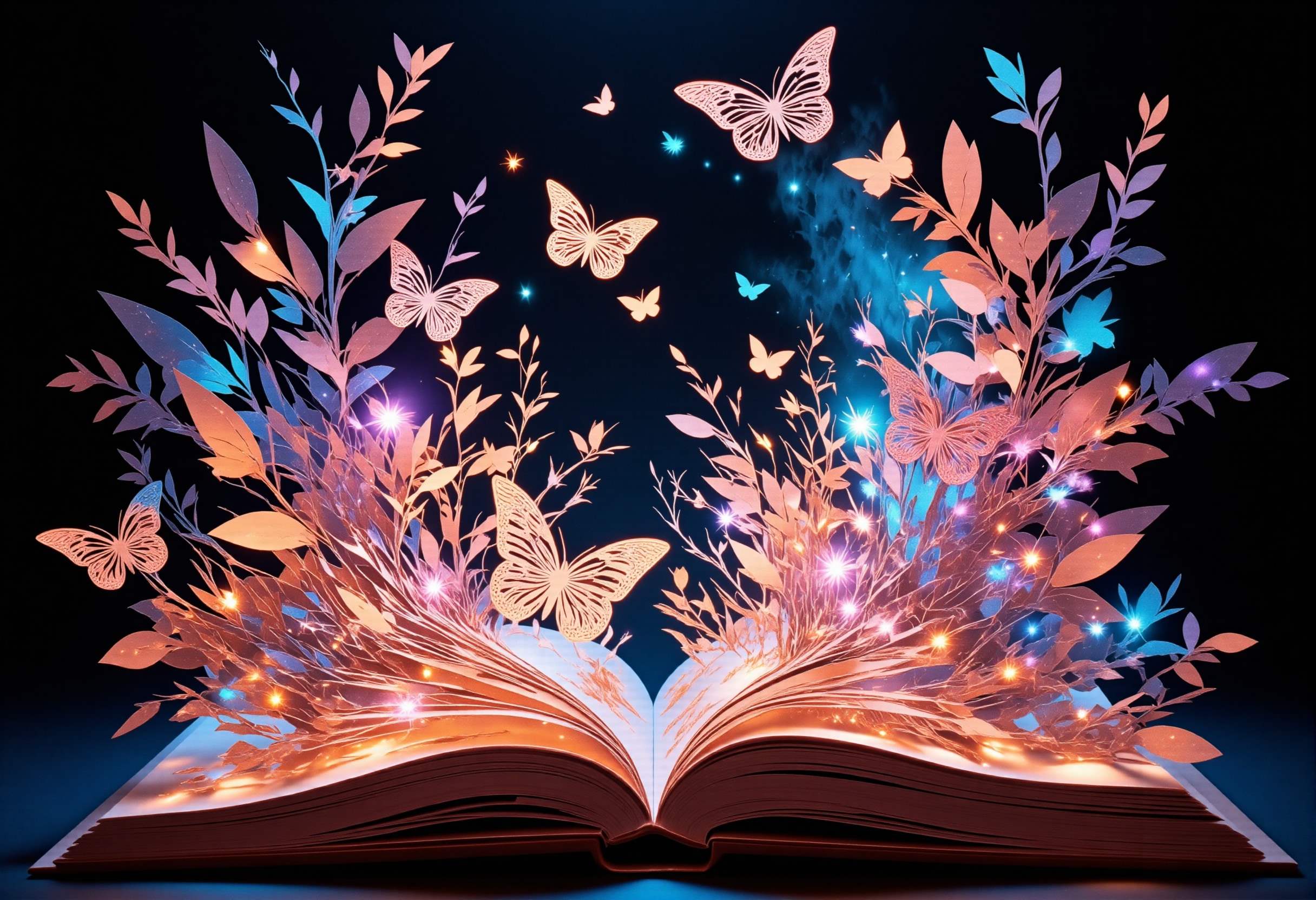 本に咲く物語 | の人気AIイラスト・グラビア