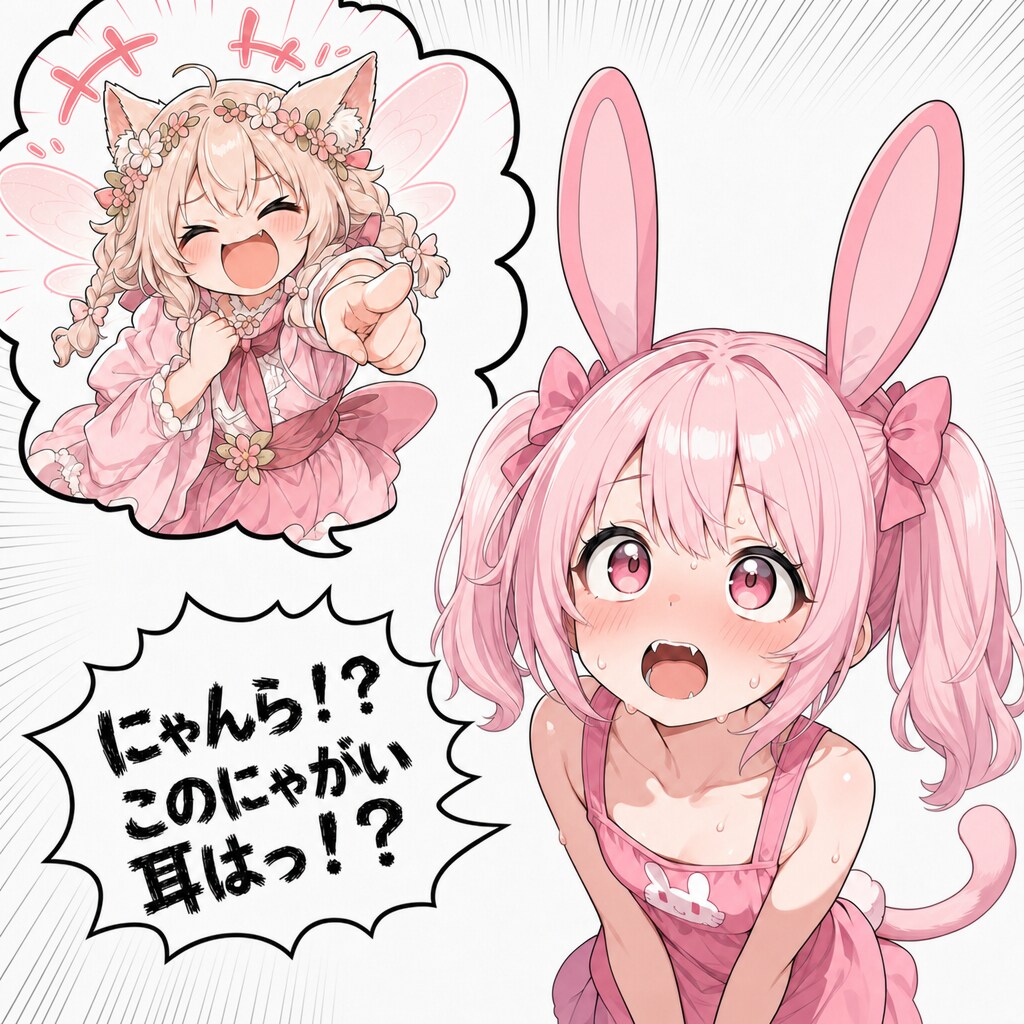 ケモミミの妖精さんのいたずら♡