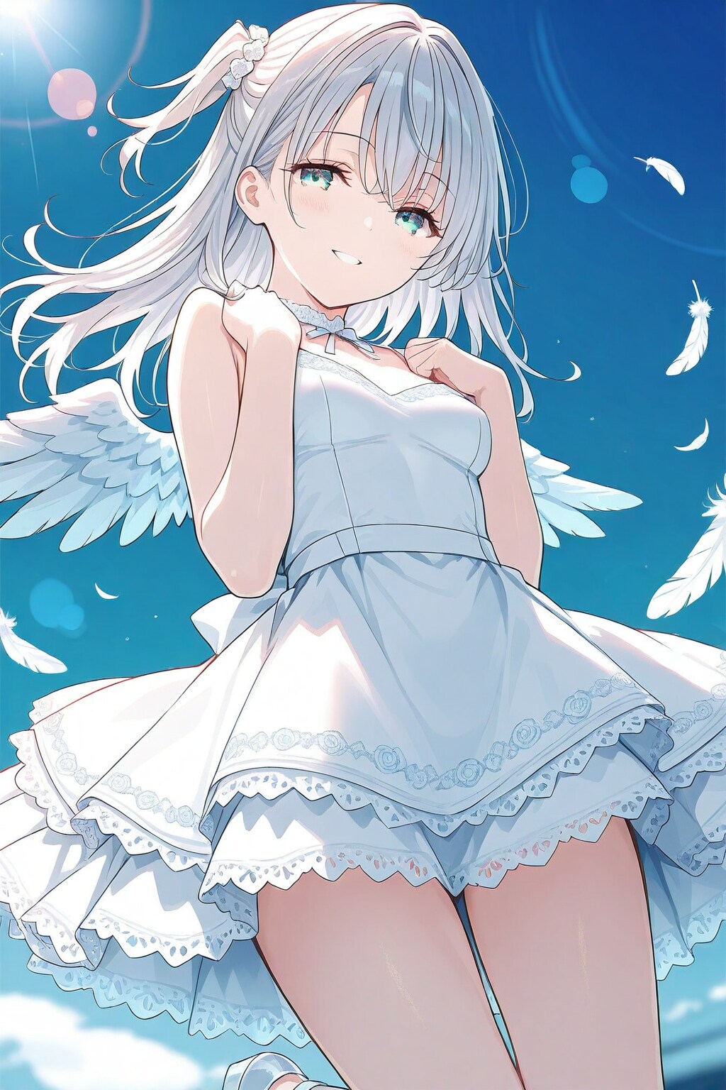 舞い降りし天使は