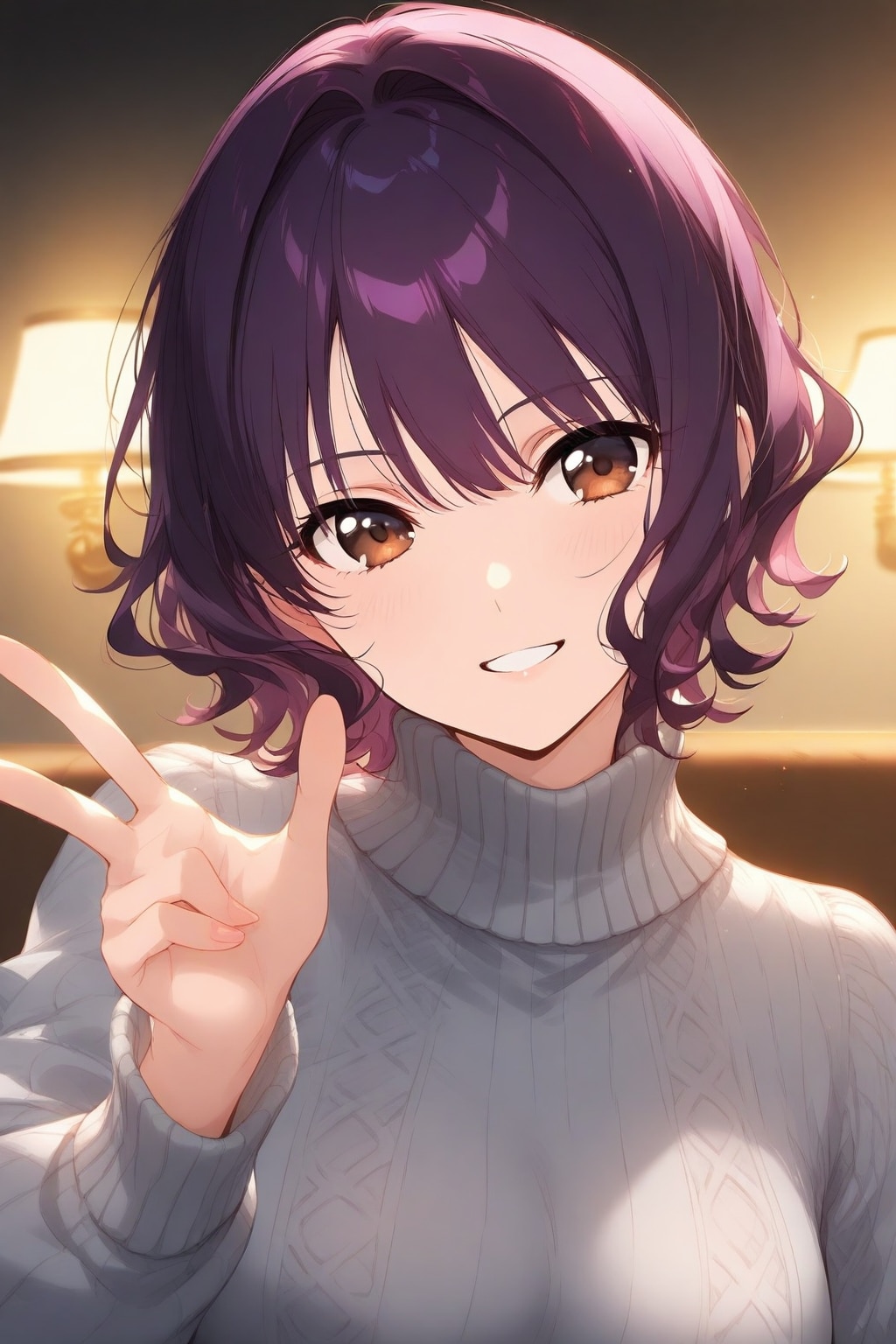 [WAVE] ウェーブ髪お姉さん