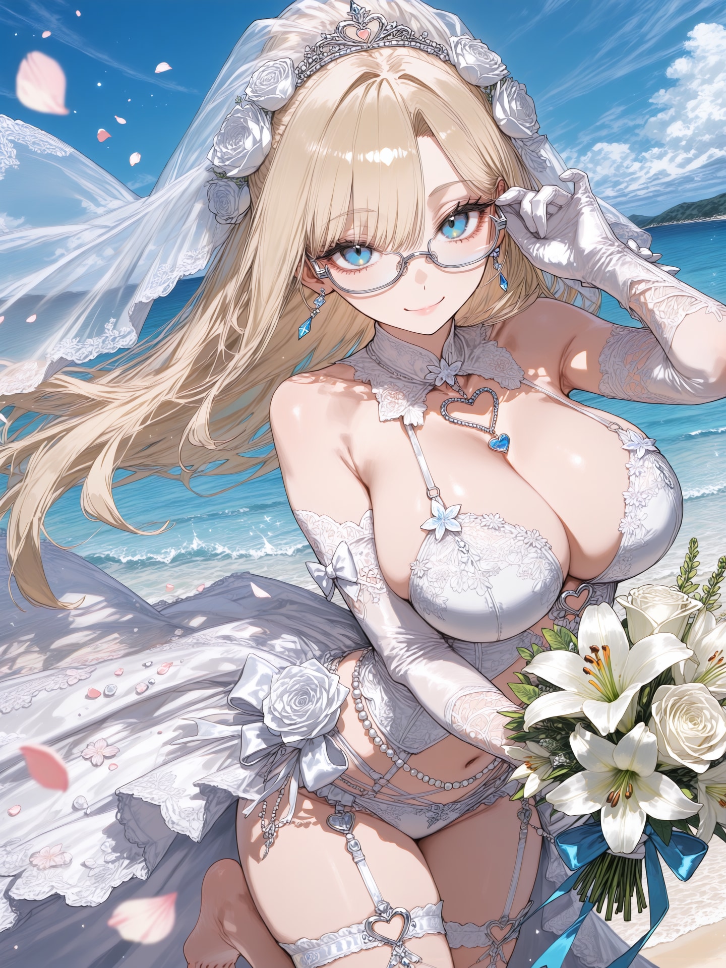 おっぱいウェディングビキニ