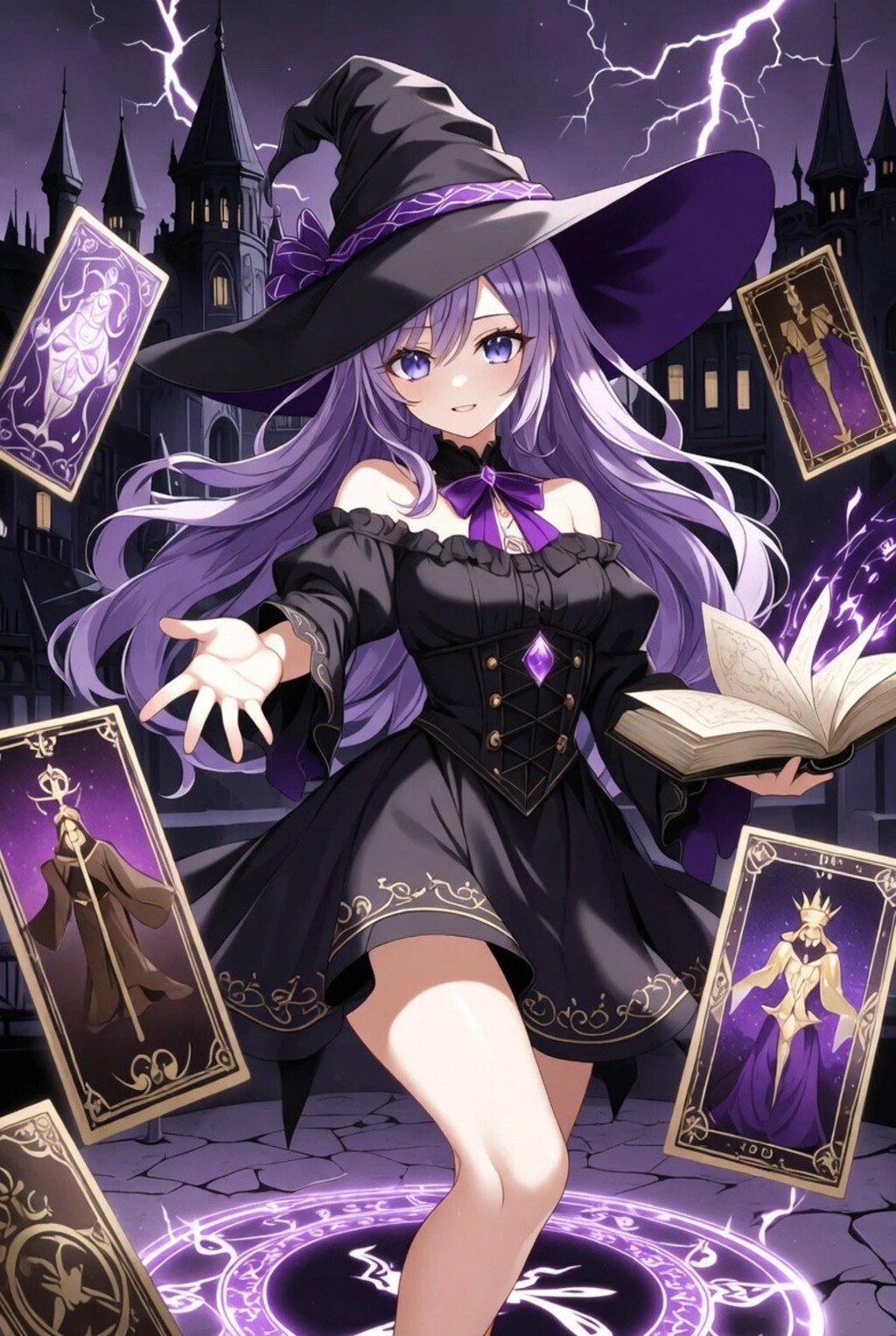 魔女とタロットカード