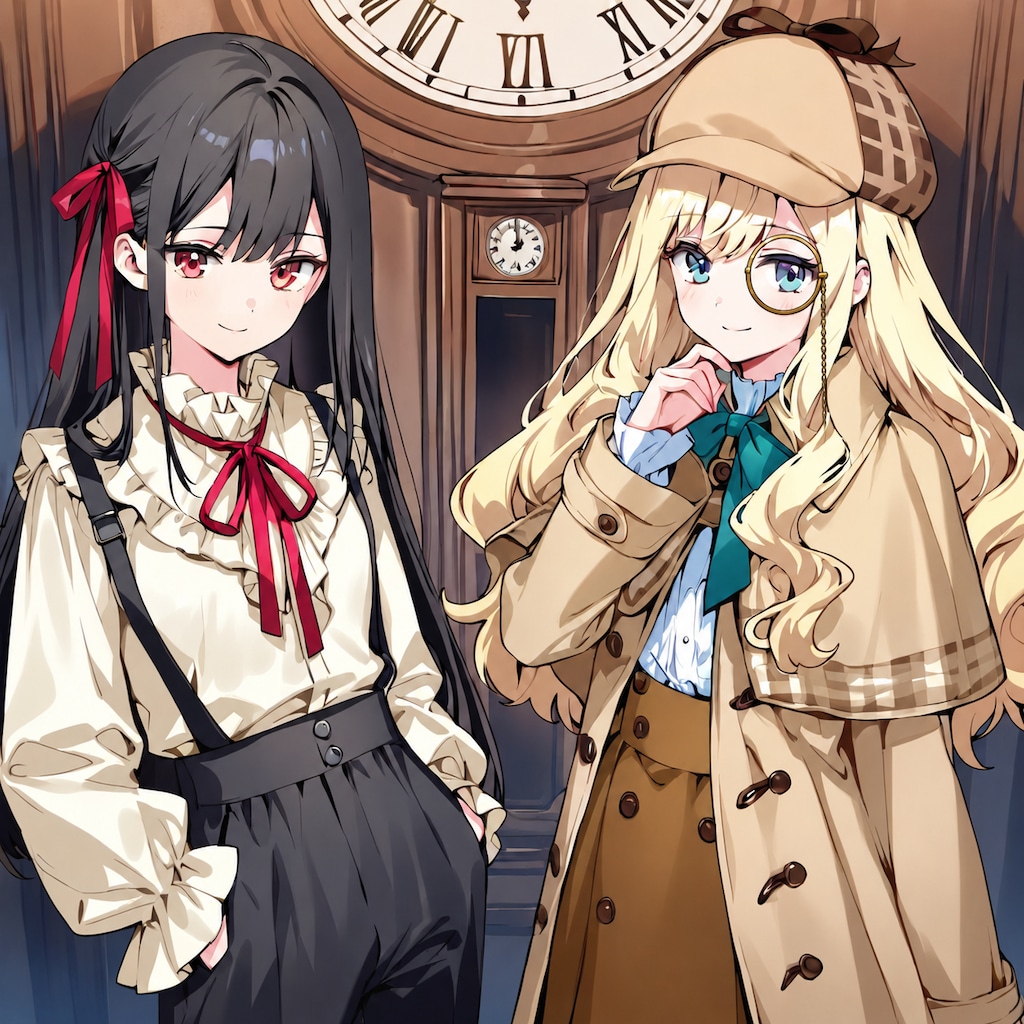 女探偵 Early Days＆ちちぷいちゃんとししょちゃんの事件簿