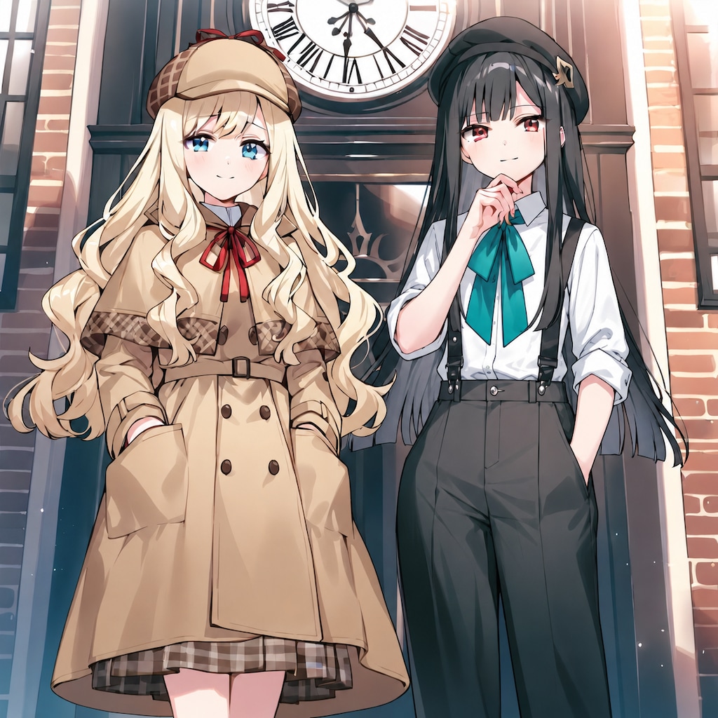女探偵 Early Days＆ちちぷいちゃんとししょちゃんの事件簿