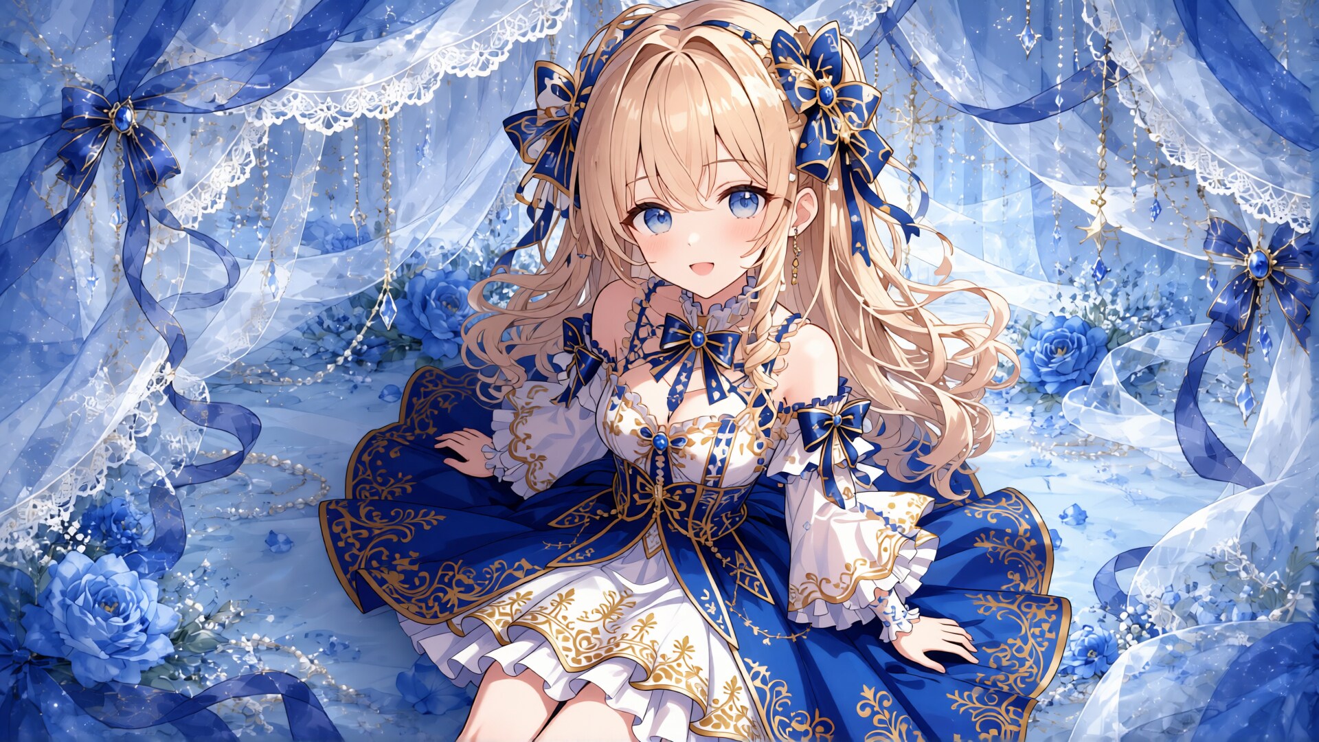 金髪少女とドレス　その10-1