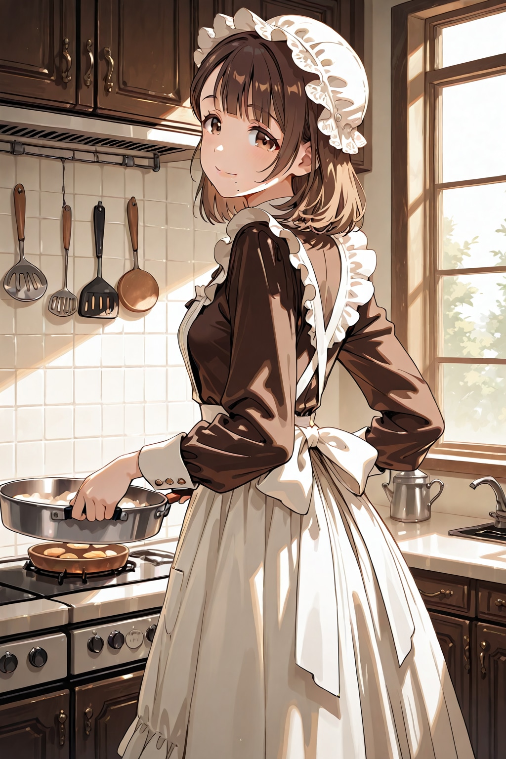 メイドさん２１２（マリア） | の人気AIイラスト・グラビア
