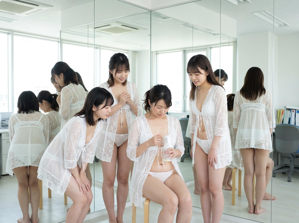 搾乳部へようこそ（先輩の模範演技）