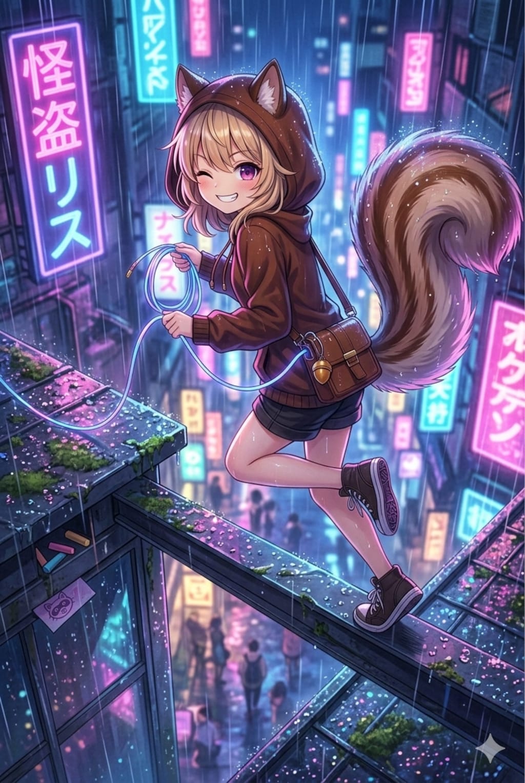 夜の帳をすり抜けて