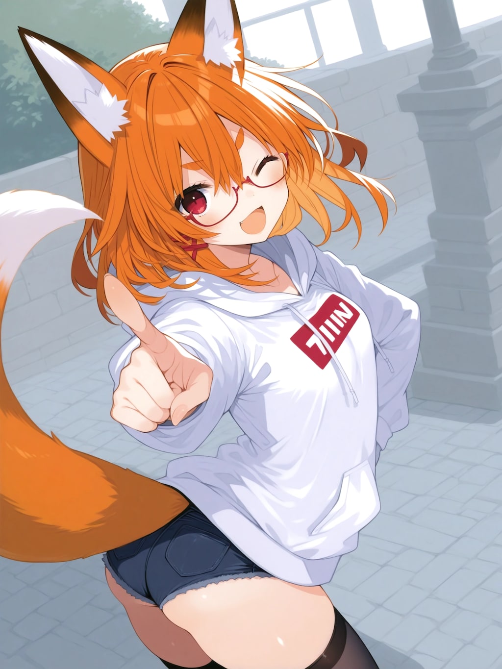 シンプルコーデなあやかさん