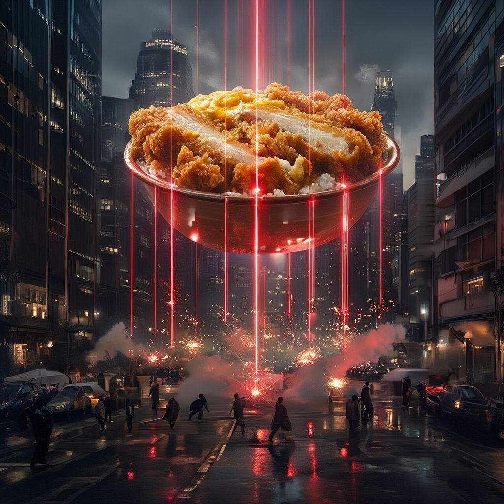 世界を破壊するカツ丼
