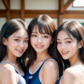 スク水女子高生54 3枚目