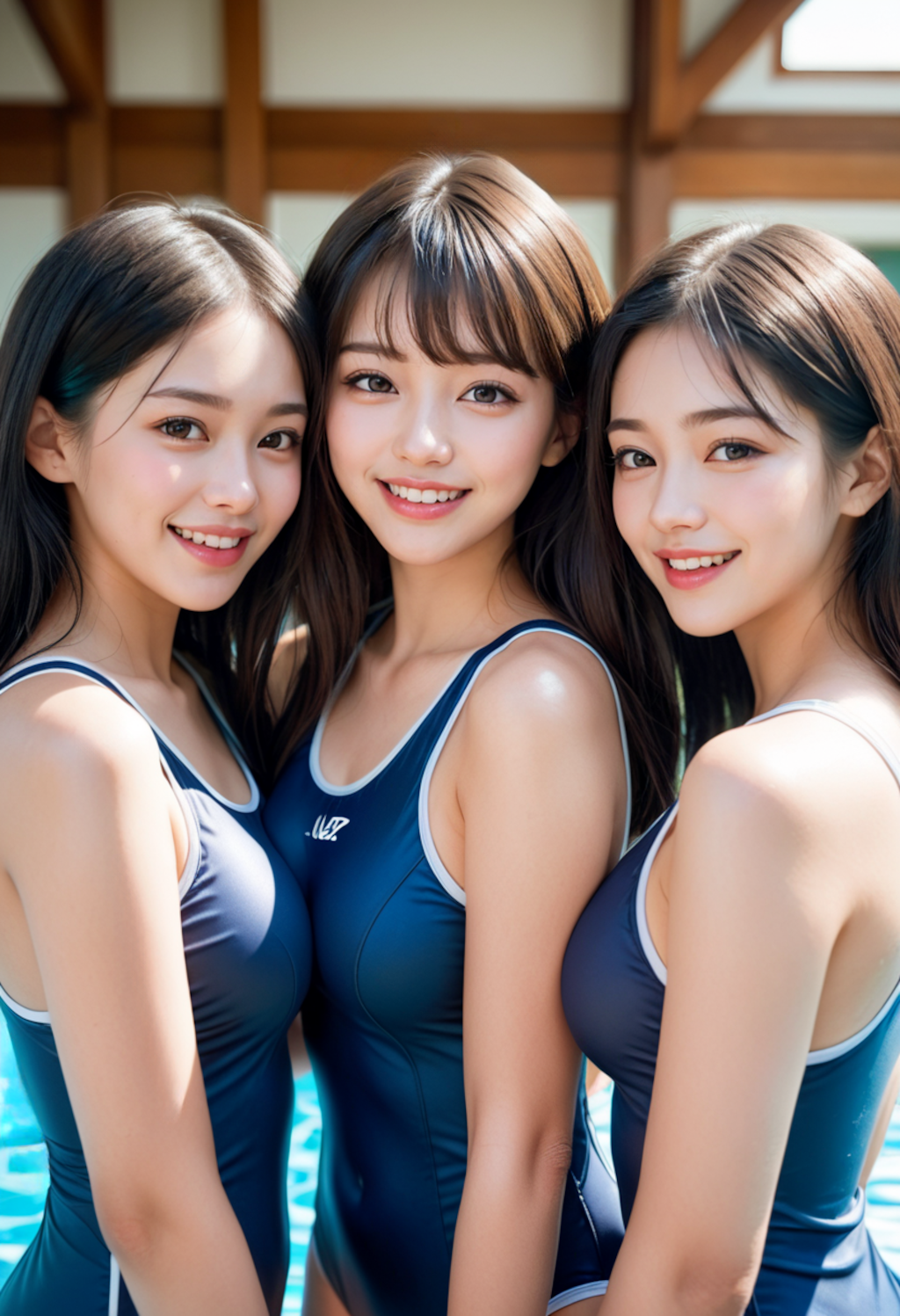 スク水女子高生54