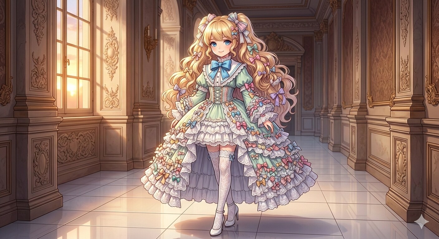 リボンまみれ