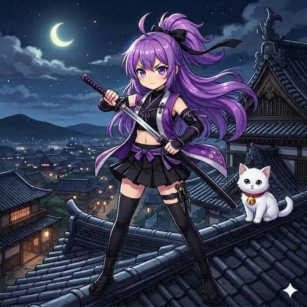 ねこちゃん、いくよ！