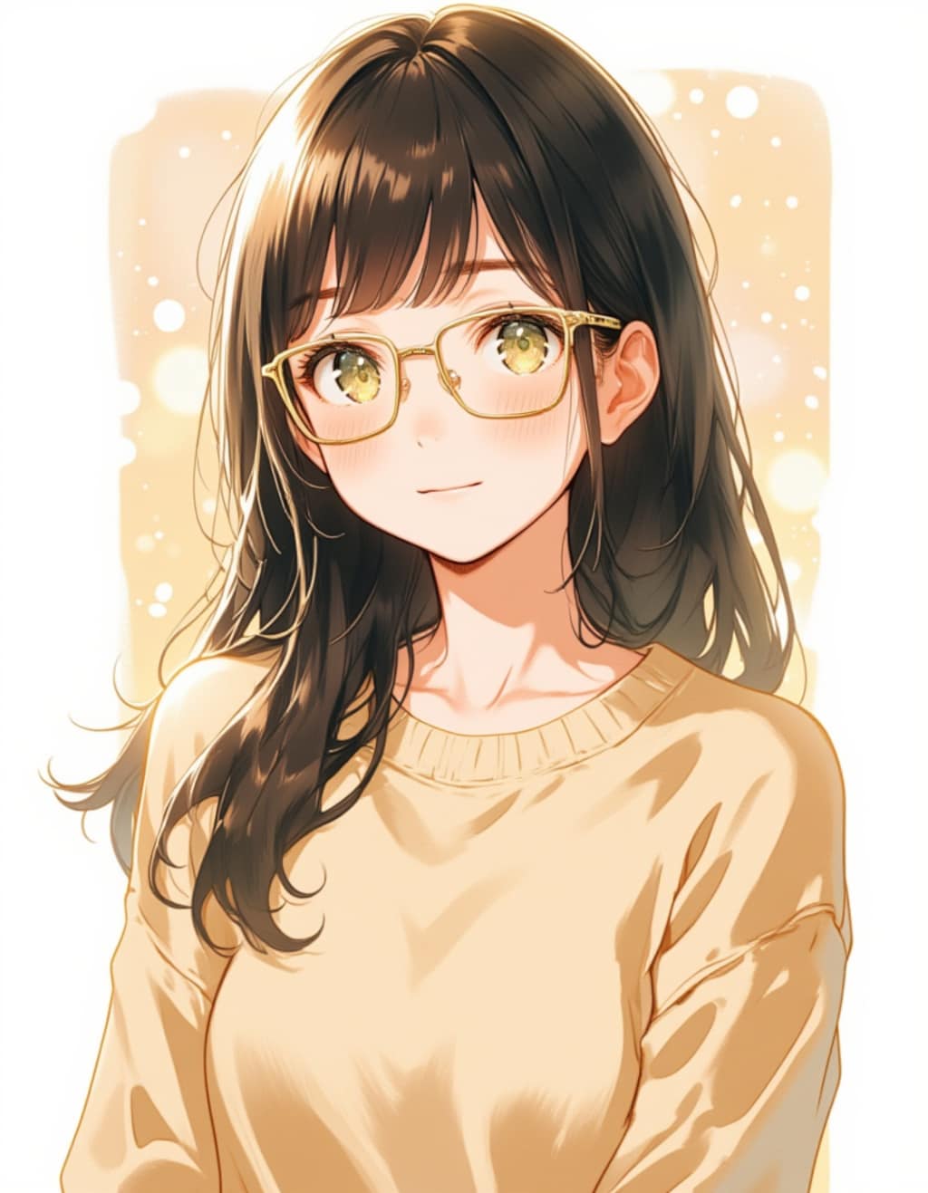 眼鏡のお姉さんは