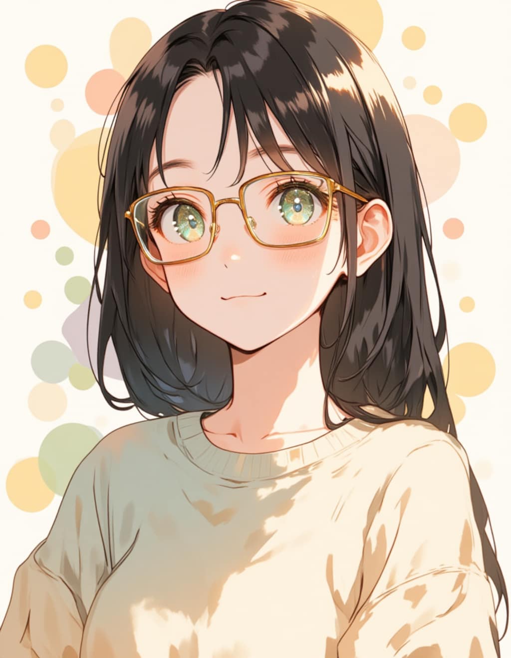 眼鏡のお姉さんは