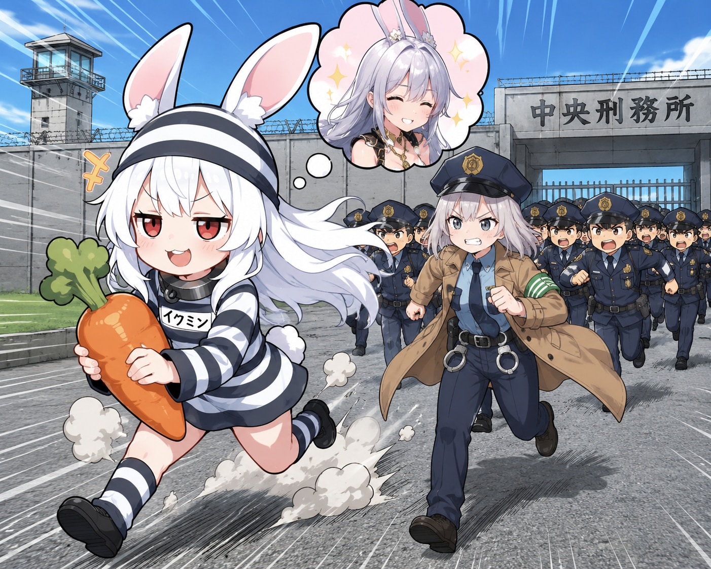 みみちゃんに食べさせてあげるんですっ！！【ジト目のうさぎちゃん】
