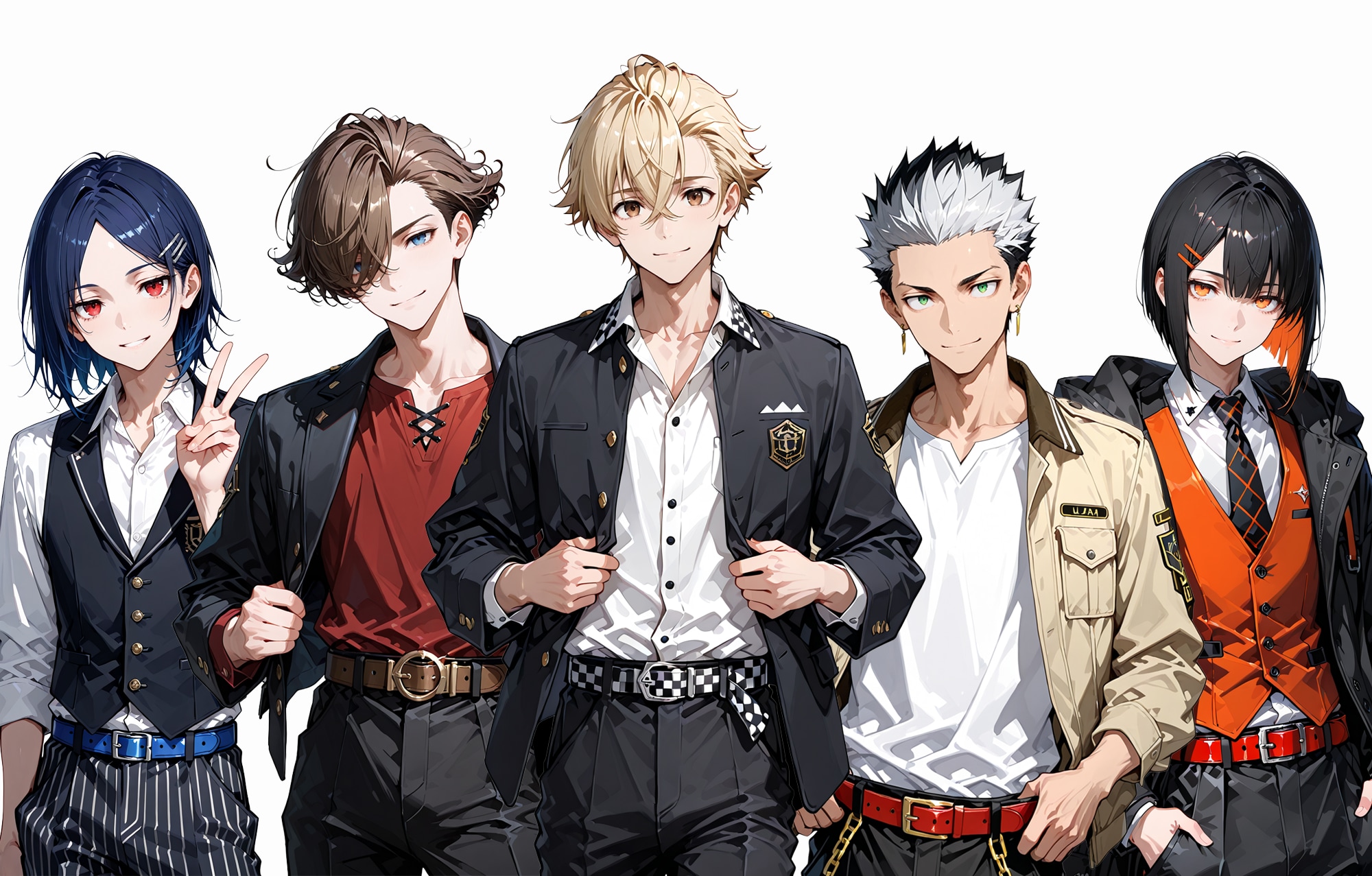 5人組アイドル | の人気AIイラスト・グラビア