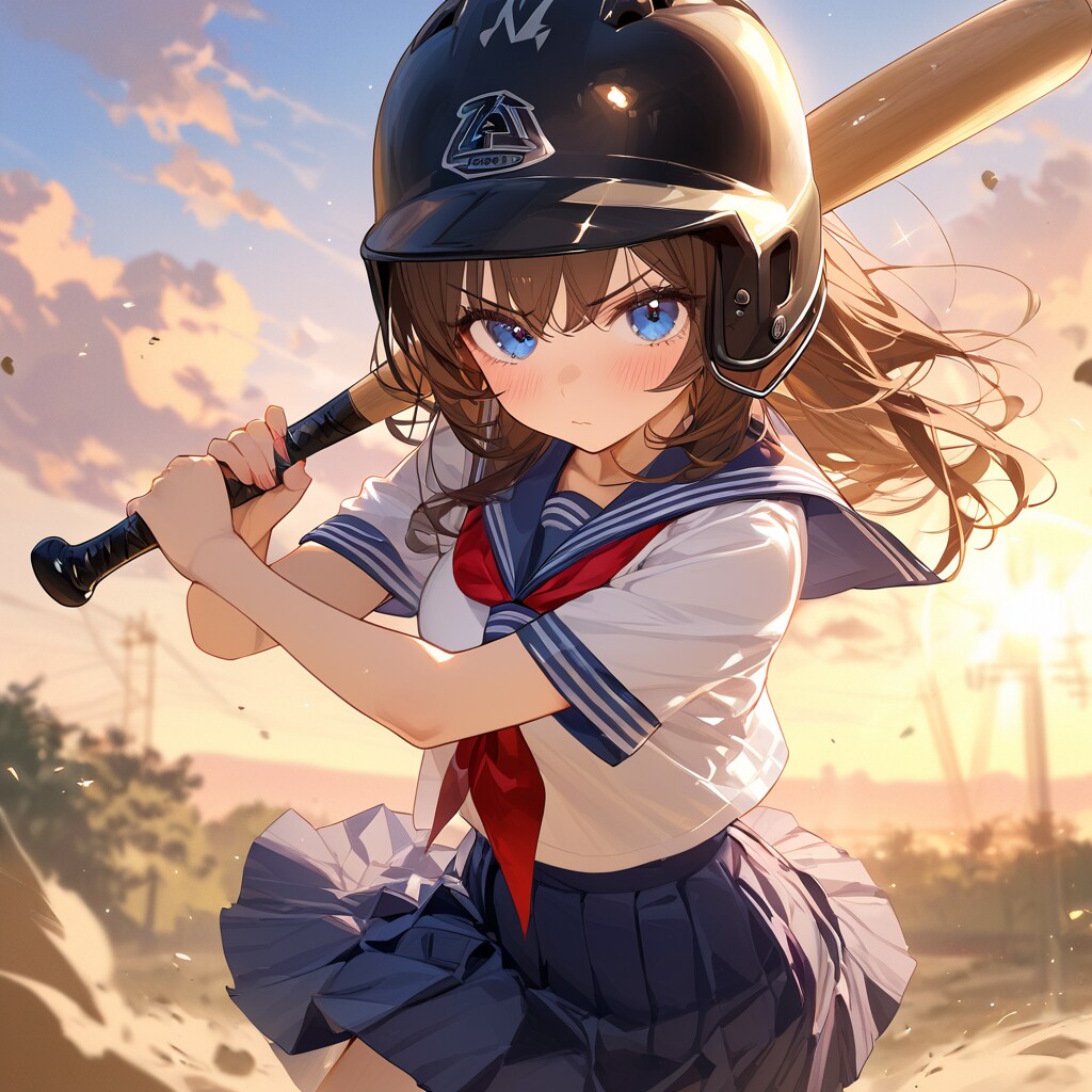 さぁ、来いっ！！！【野球部】 | の人気AIイラスト・グラビア