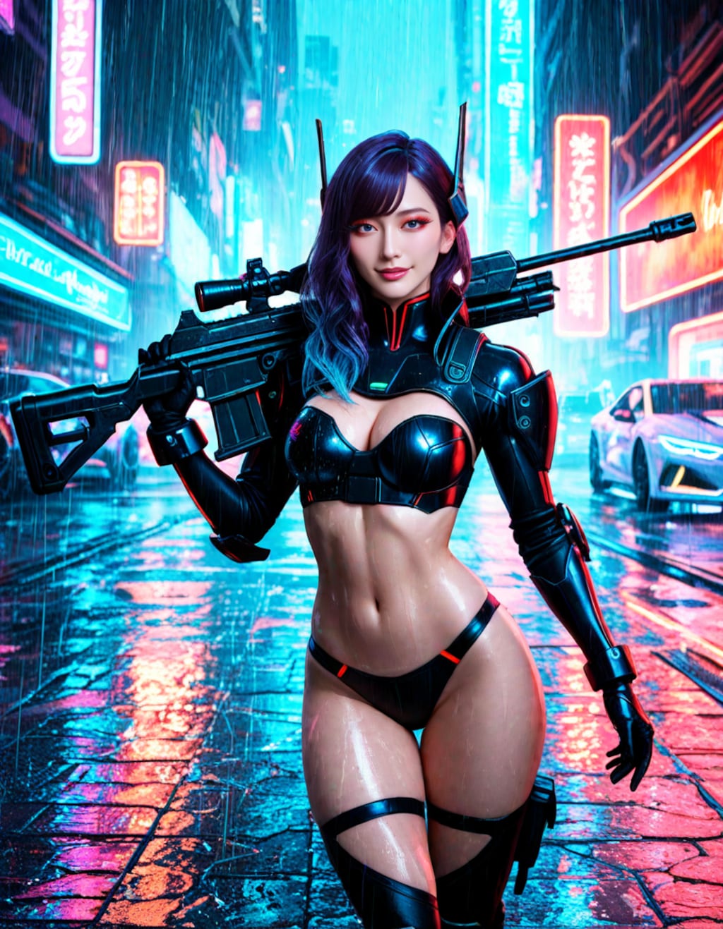 バトルスーツ女子