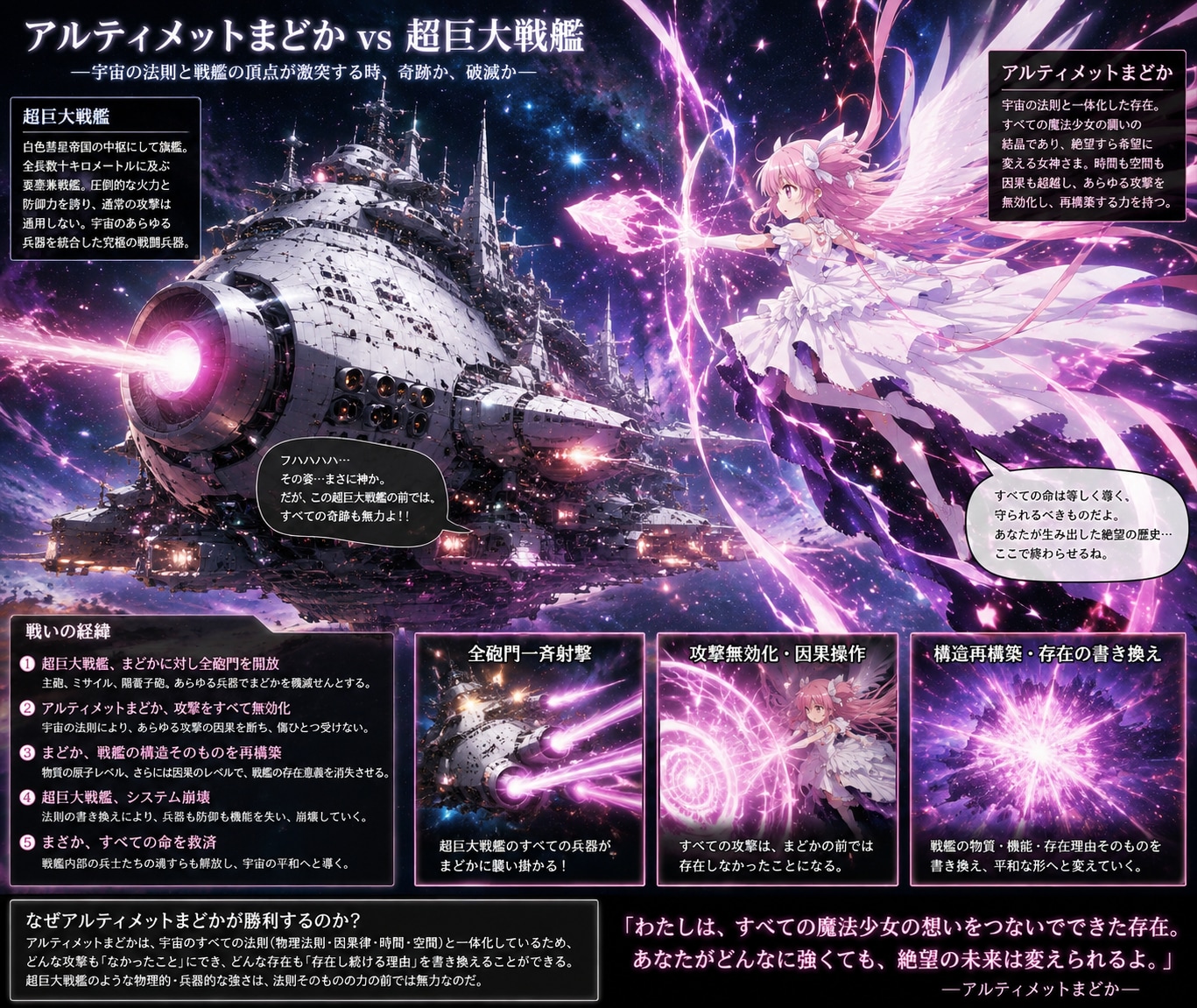 アルティメットまどかVS超巨大戦艦