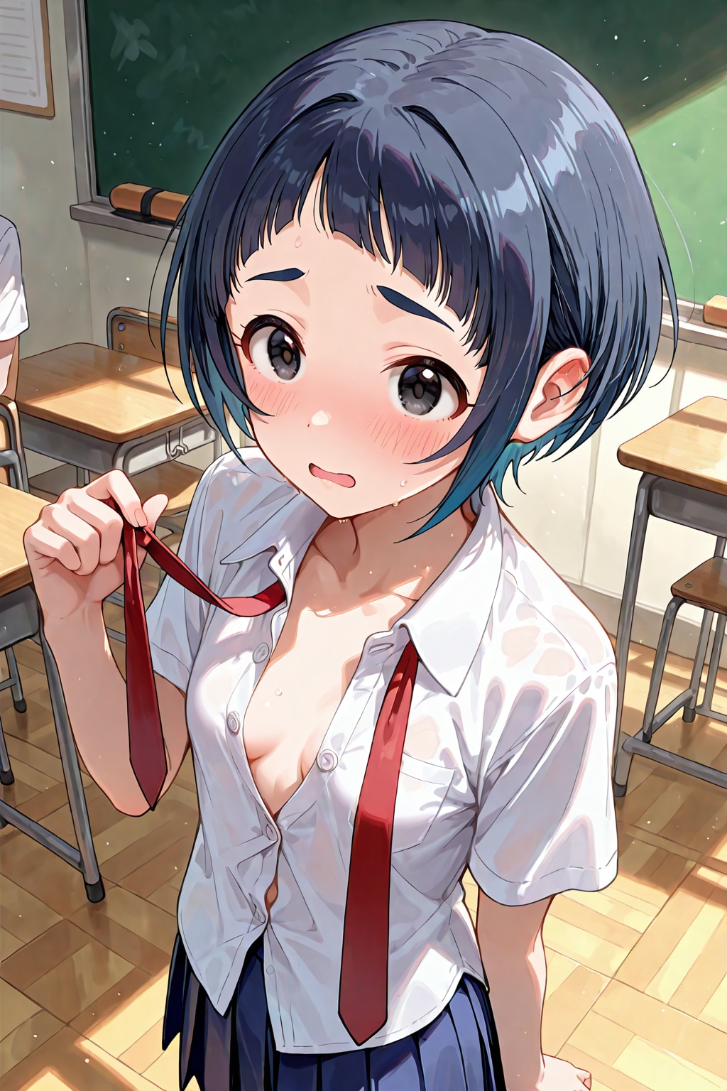 だらしないですよっ