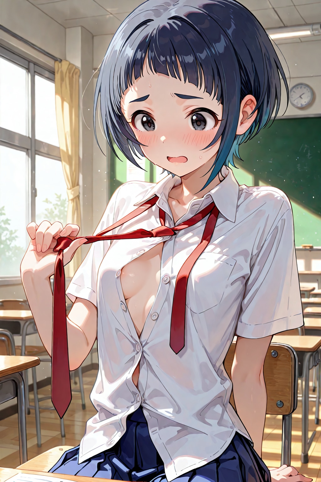 だらしないですよっ