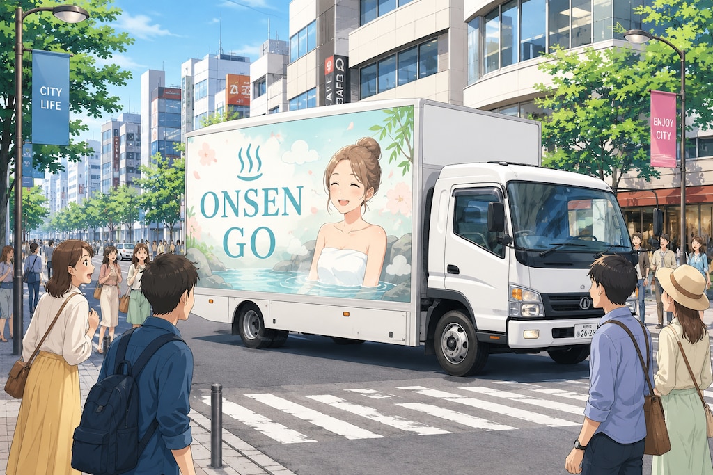 走る湯処『ONSEN GO』