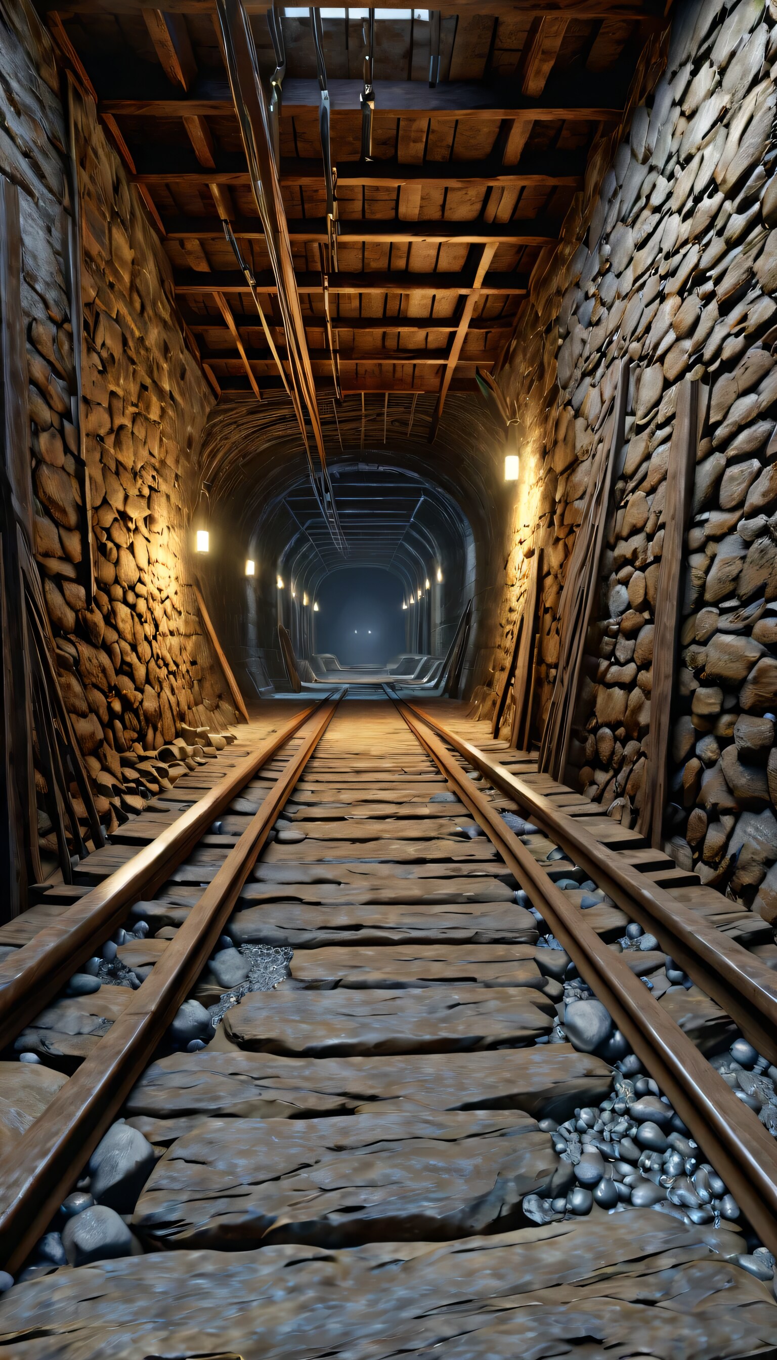 坑道 02 | の人気AIイラスト・グラビア