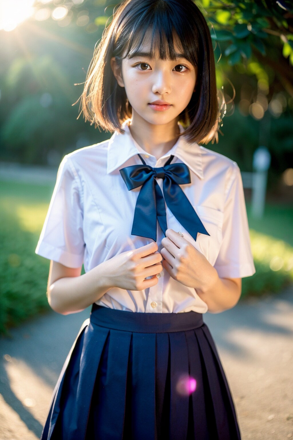 サンセットと女生徒 #6