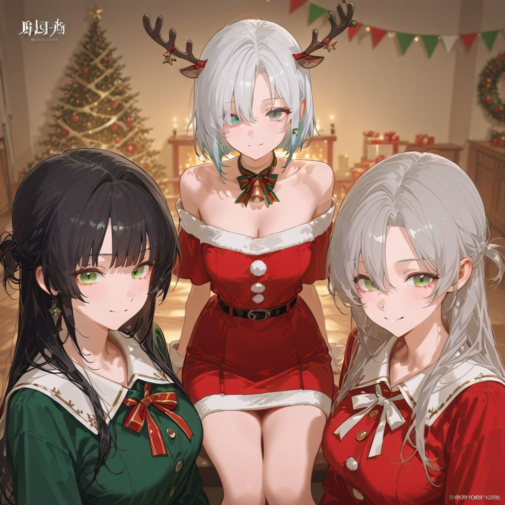 少女たちのパーティー | の人気AIイラスト・グラビア