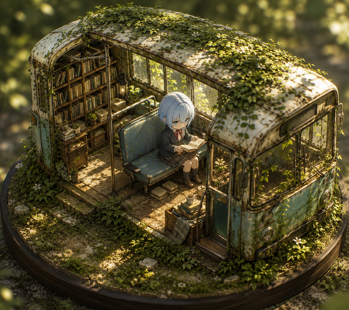 終末世界の図書館（ミニ）