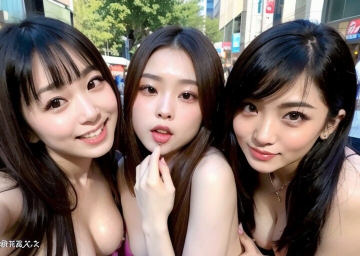 ねぇおにーさんっ？私たちと遊ばなーい？？💕