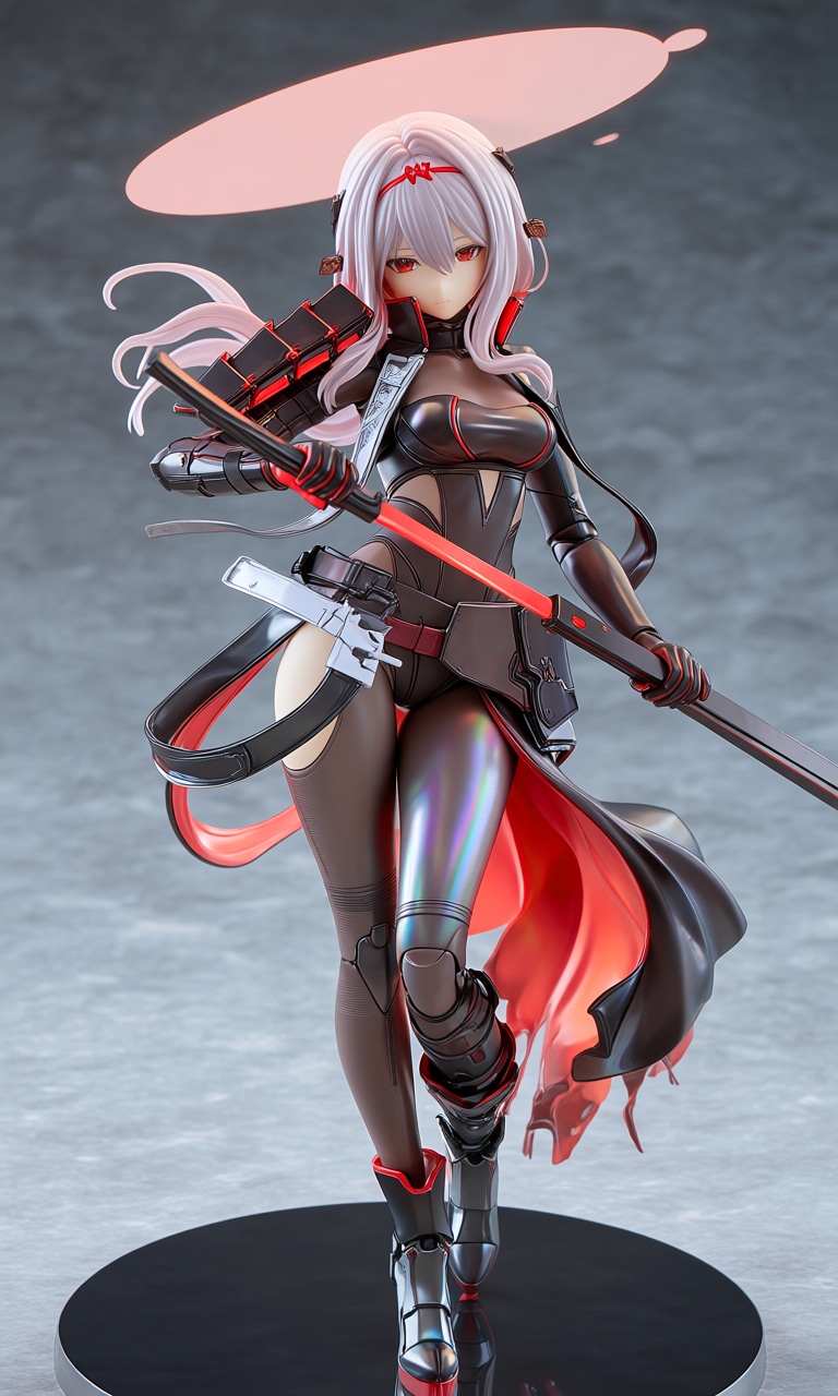 勝利の女神:NIKKE 紅蓮　アクリルドールフィギュア