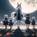 サイバーかっこいいケモ耳ガールたち 5枚目