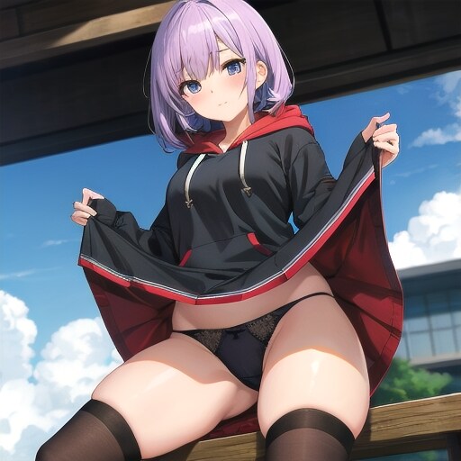 貴方もたくしあげたパンツが見たいんでしょ