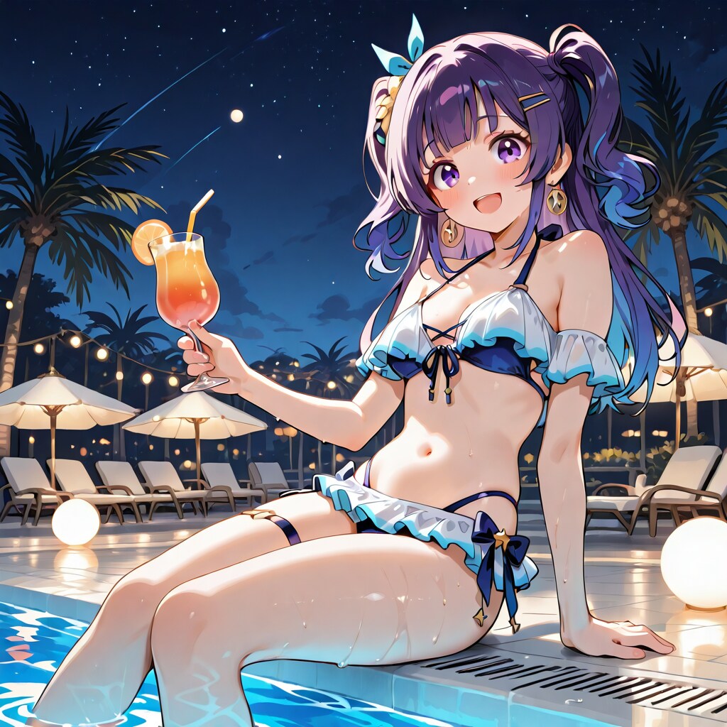 ナイトプール②