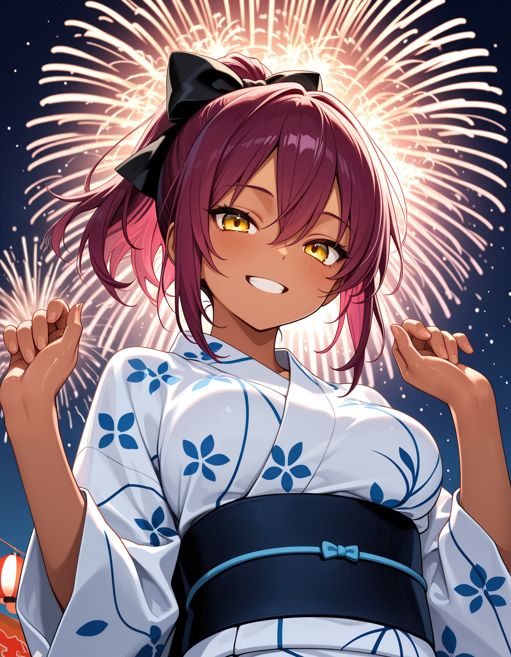 花火と渚沙ちゃん